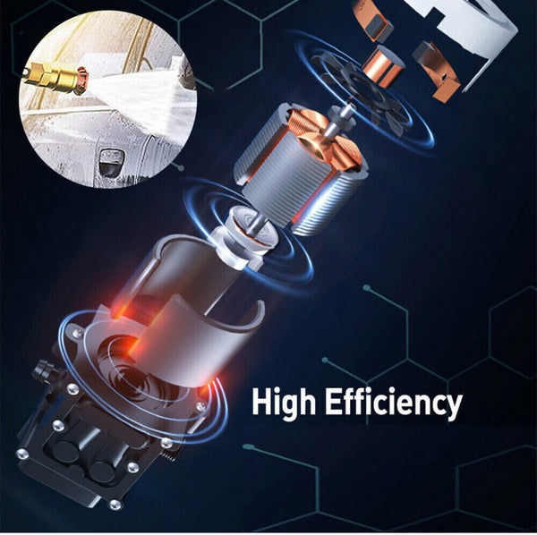 Wireless High Pressure Car Washer Water Spray Gun