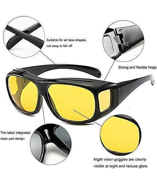 Night HD Vision driving anti  glare eye glass