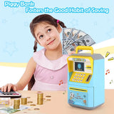 Electronic piggy Bank ATM with password for kids savings(Doremon version”