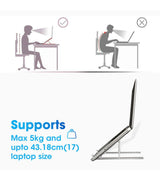Home foldable Height adjustable laptop stand